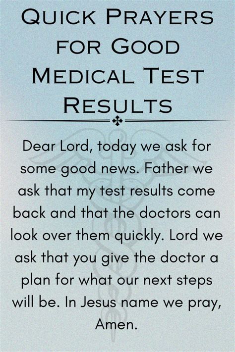 thanking god for good exam results|Prayers of Thanks for Good Medical Results (35 Examples).